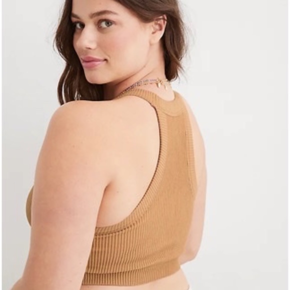 NEW Aerie Superchill High Neck Bra Top - Picture 3 of 8